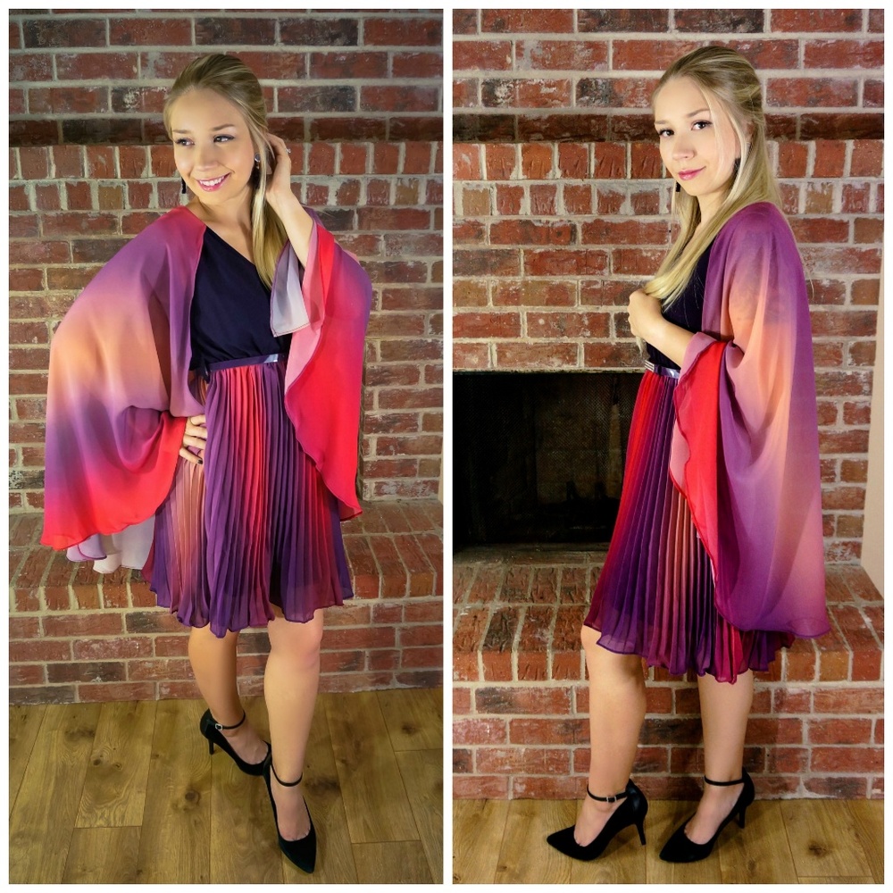 Rouge Romance & Love Spells Pleated Mini Dress - Picture 7 of 9